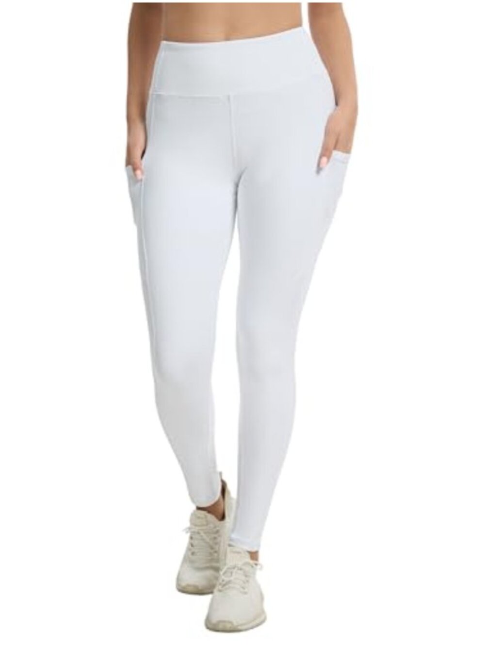 High Waist Yoga Leggings with Pockets, Non See-Through Workout Pants